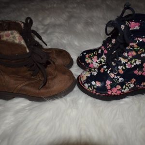 6c Toddler Girl Boots Set